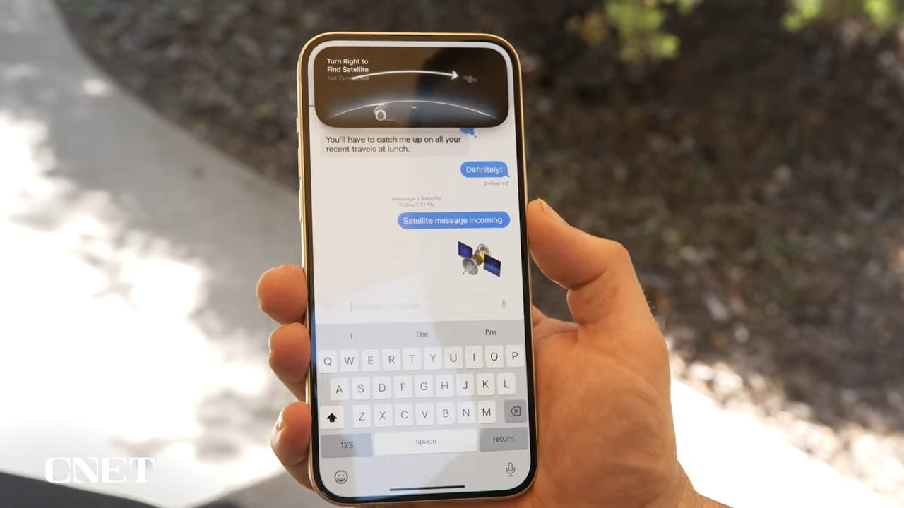 Apple Introduces Satellite-Based Messaging for iPhone 14