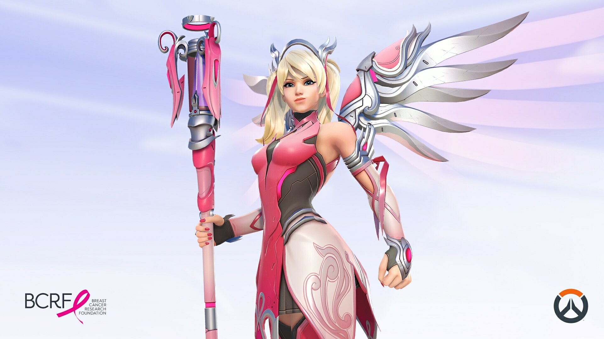 'Overwatch' 'Return' Charity Event: Pink Mercy Skin Supports Breast Cancer Research