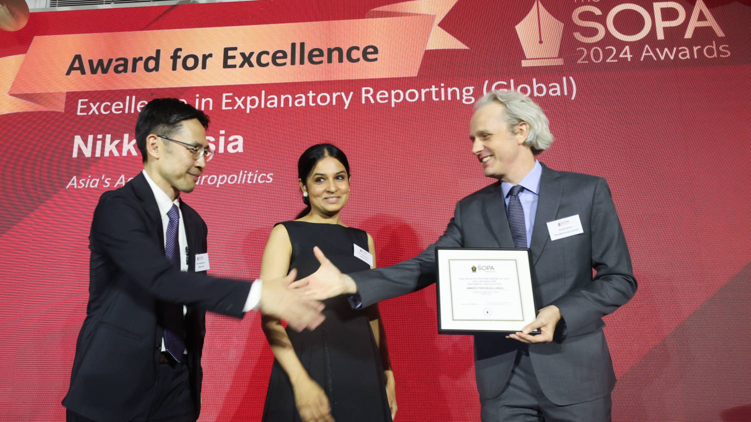 日经亚洲荣获SOPA解释性报道奖，主题为水政治