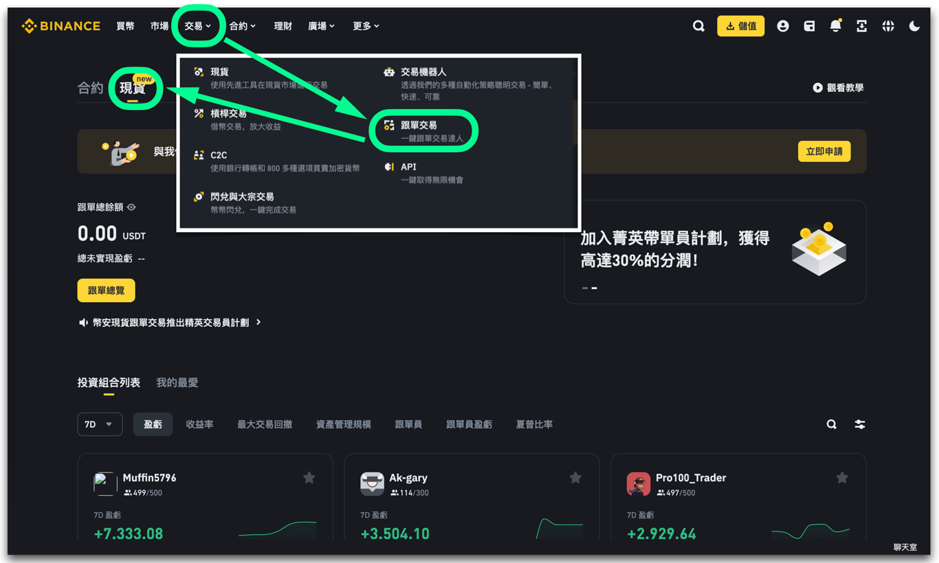 Binance Introduces Spot Copy Trading for Automated Cryptocurrency Investing