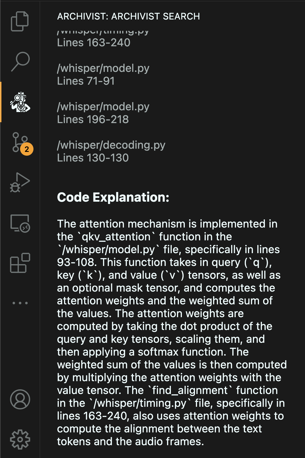 'Blazingly Fast Semantic Code Search with Archivist AI'