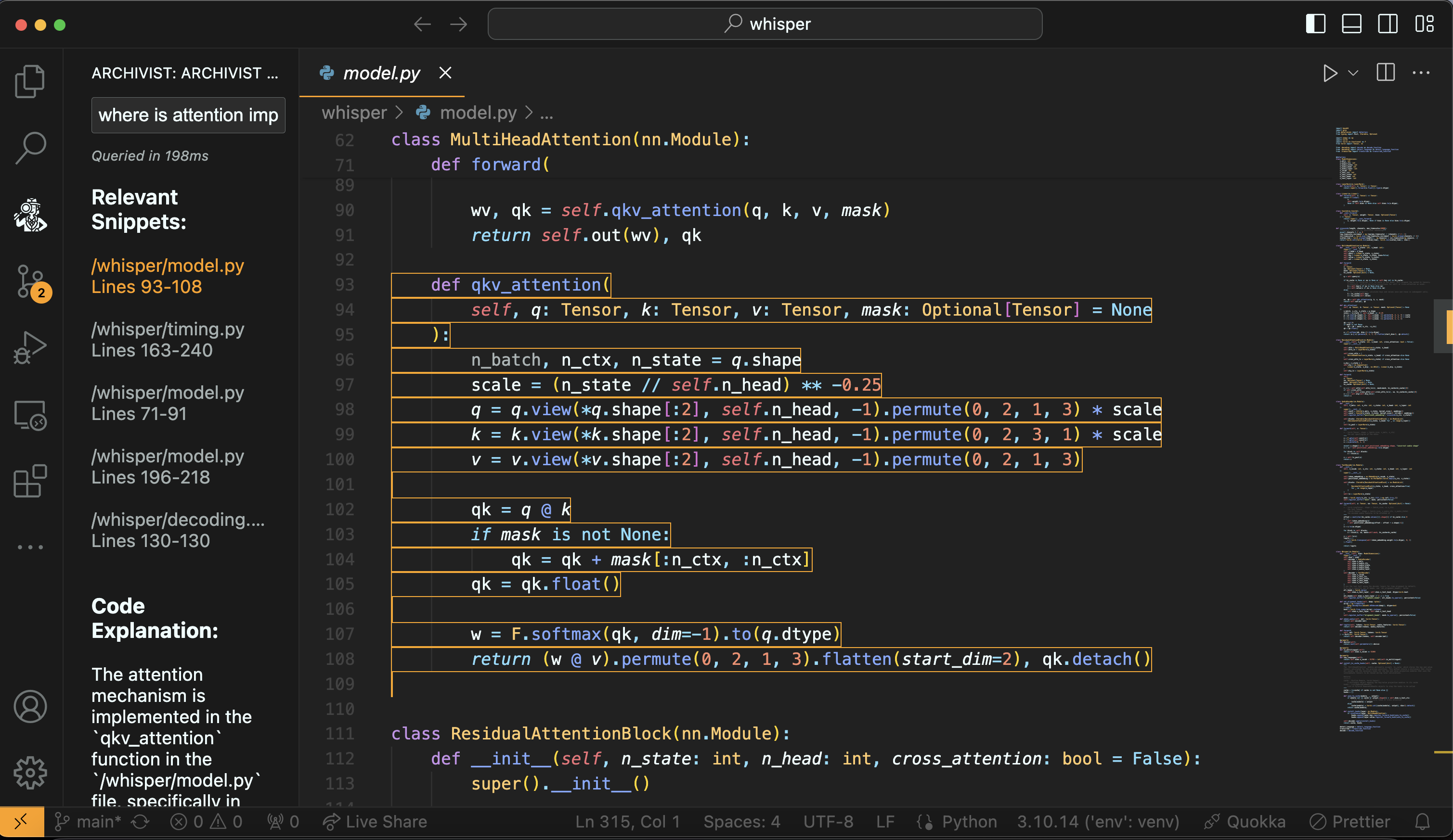 'Blazingly Fast Semantic Code Search with Archivist AI'