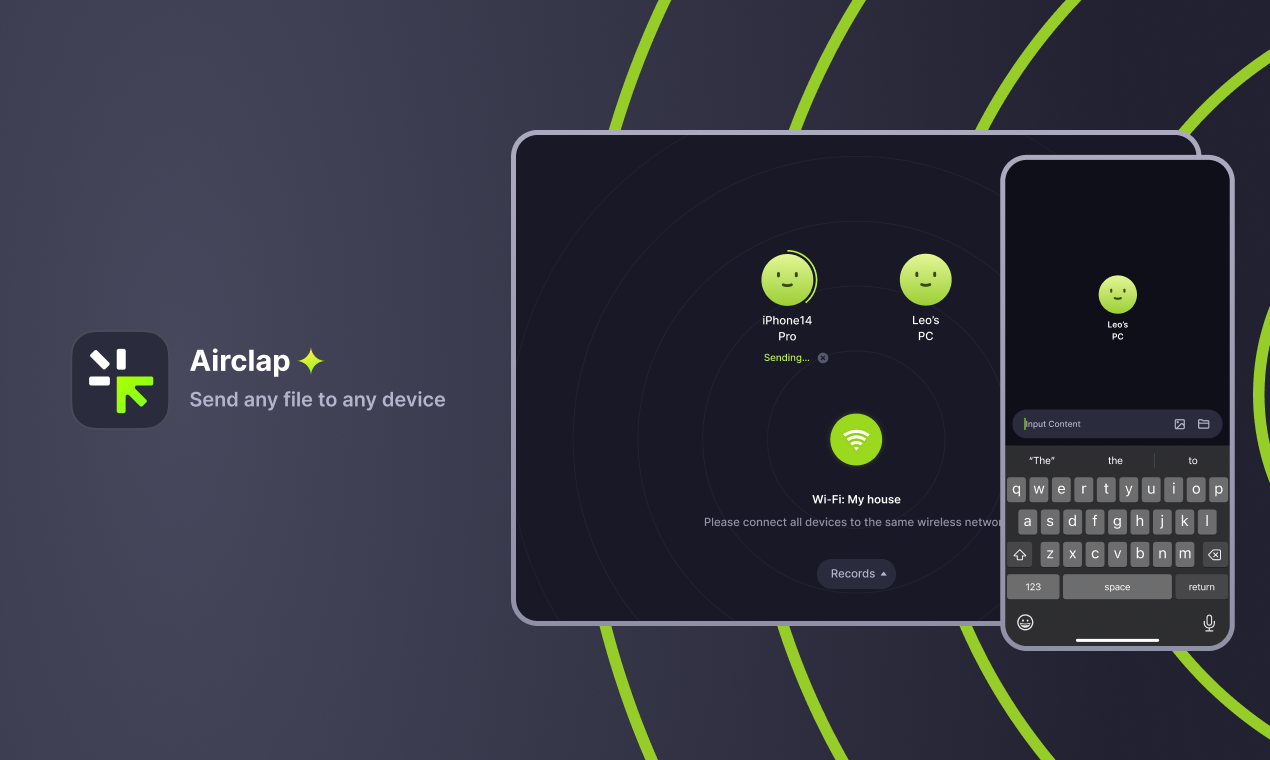 Airclap: Fast, Offline File Transfer Across Devices