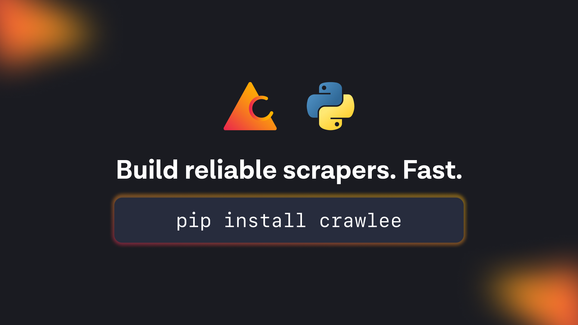 介绍 Crawlee for Python：一款可靠的网页抓取和浏览器自动化工具