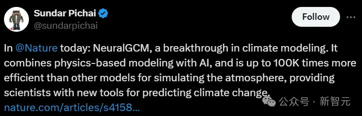 Google AI's Weather 'Oracle' Featured in Nature: Simulates 22 Days of Weather in 30 Seconds, Efficiency Surges 100,000-Fold