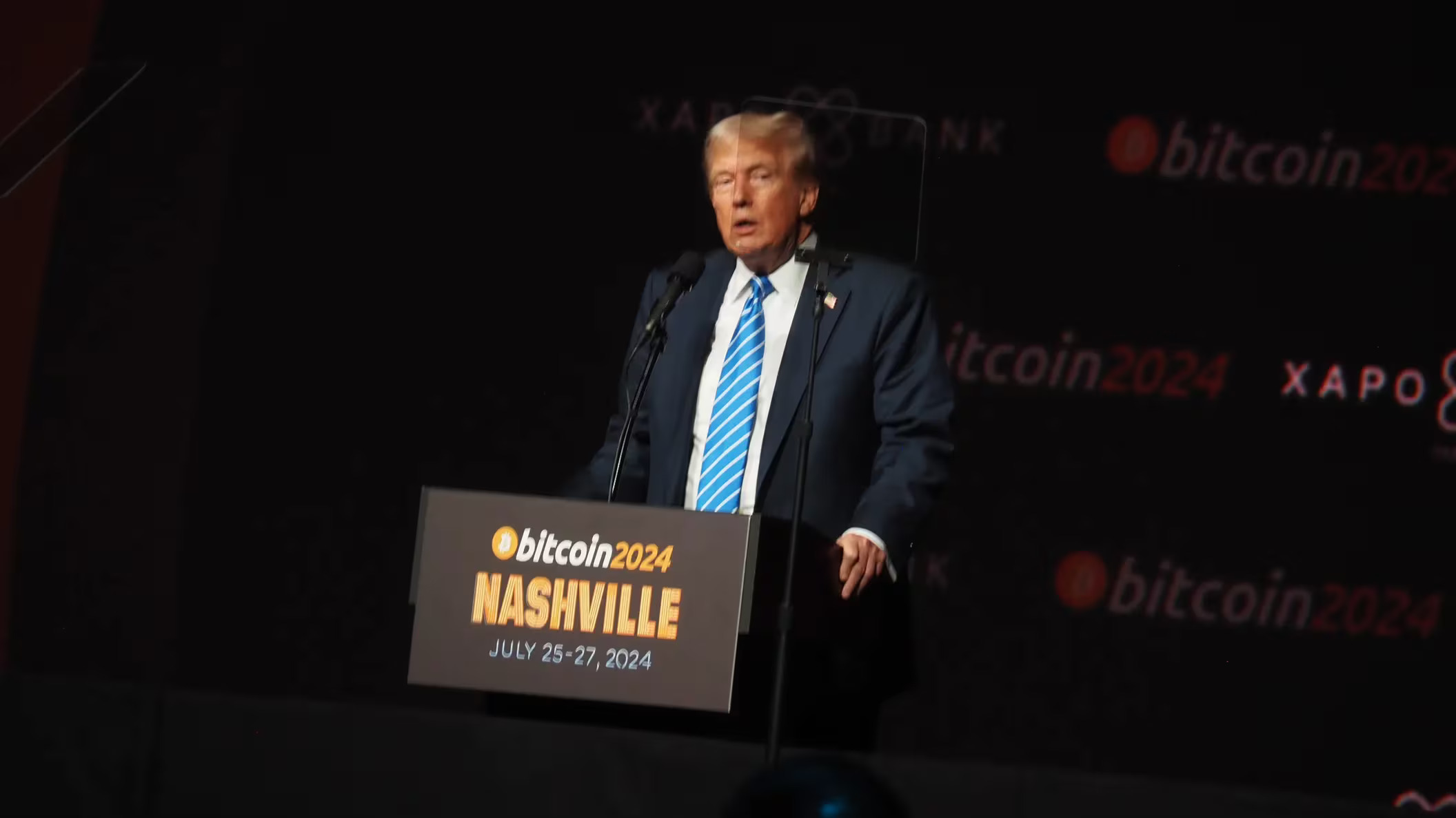 'Trump Advocates for National Bitcoin Reserve and U.S. Crypto Policy'