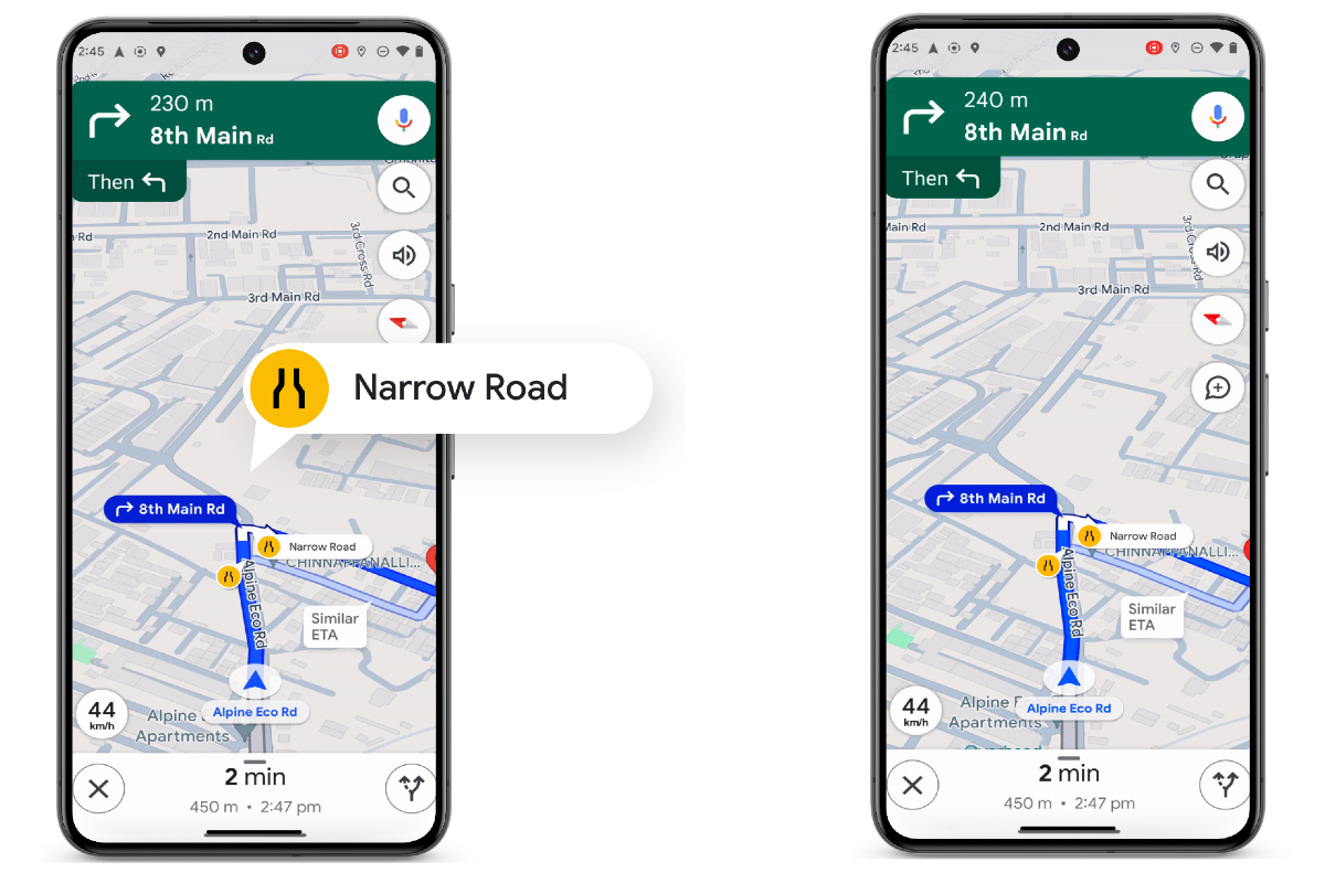 Google Maps Enhances Navigation for Indian Roads