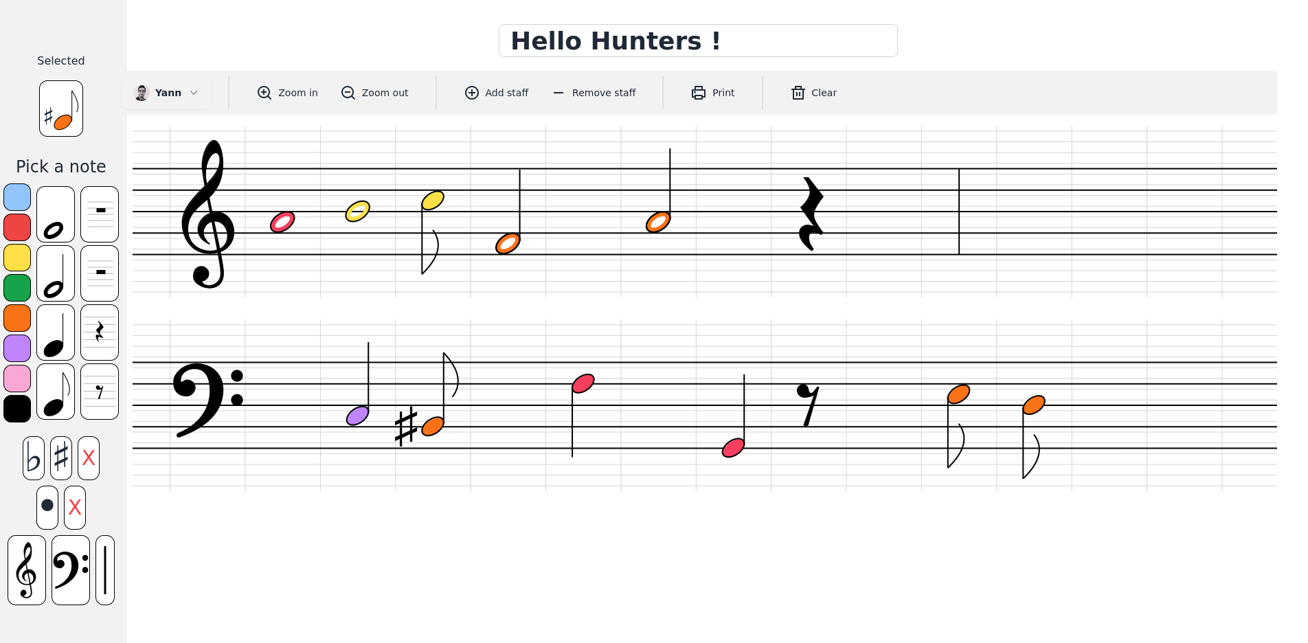 Innovative Colored Music Sheet Method for Enhanced Music Education