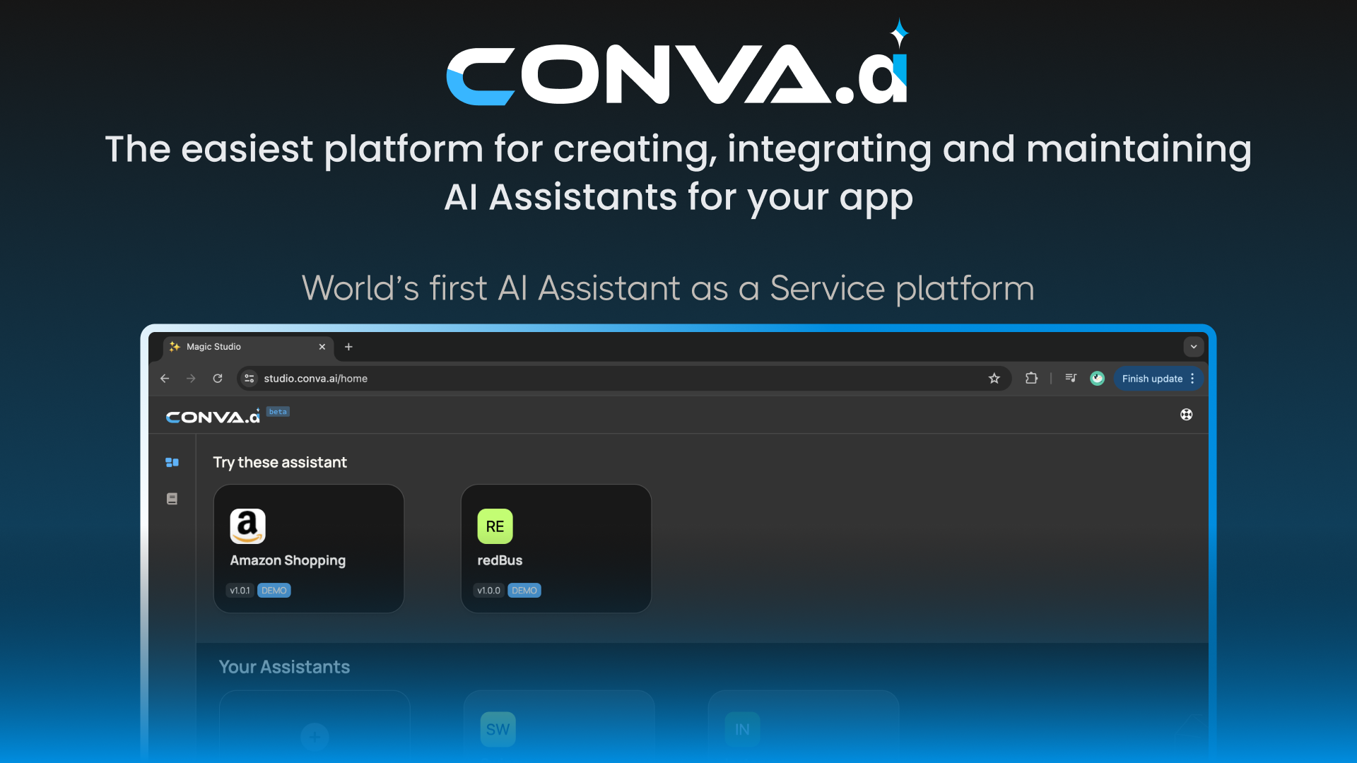 Introducing Conva.AI: The Pioneering AI Assistant as a Service Platform