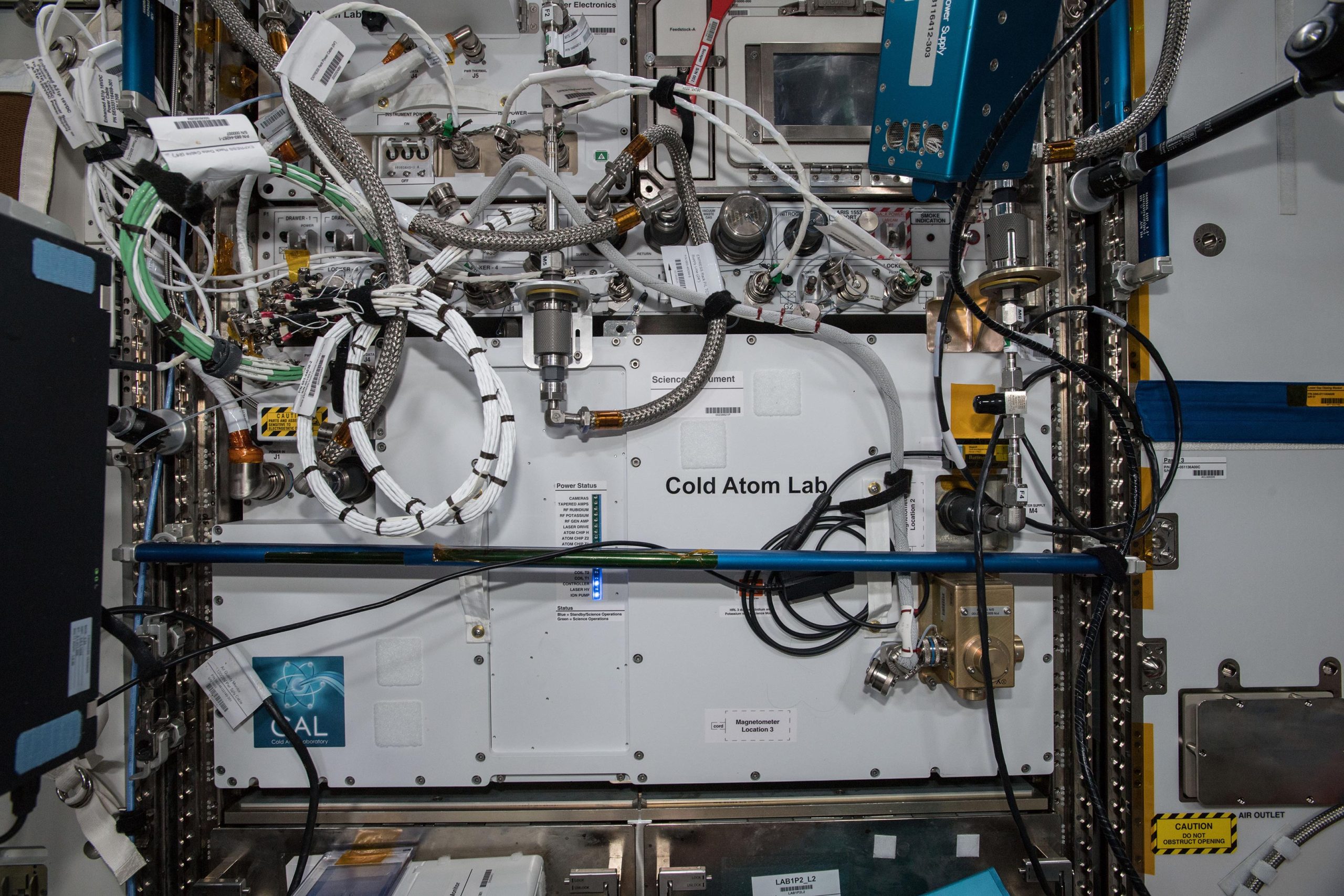 NASA's Cold Atom Lab Advances Quantum Space Science