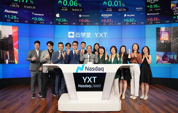 Cloud Academy Lists on NASDAQ with YXT.com Domain