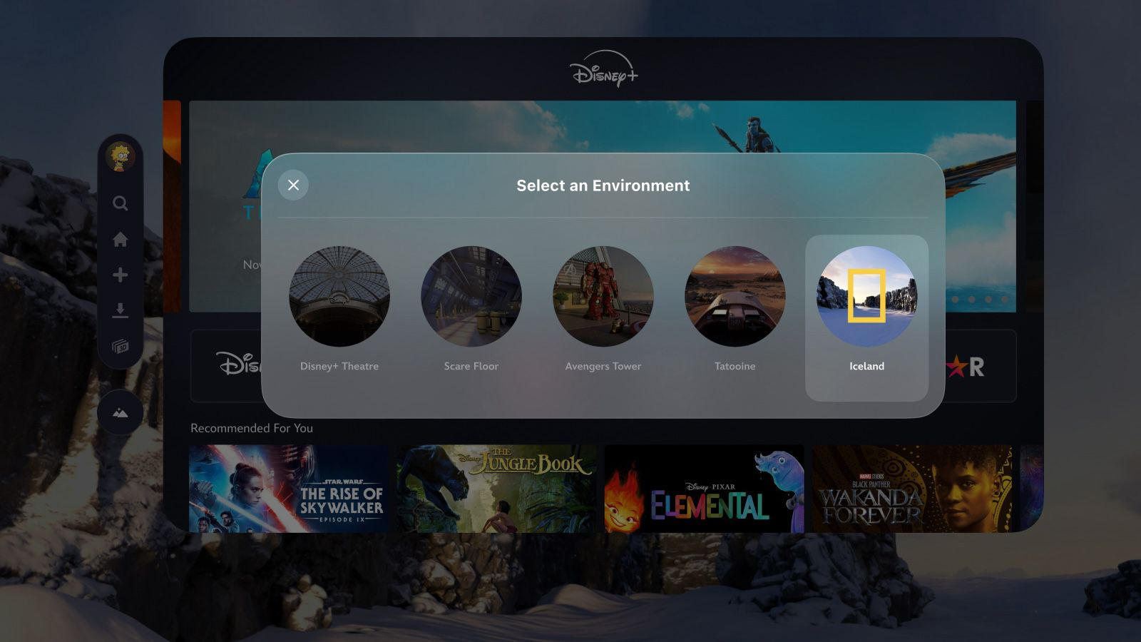 Disney+ Expands with National Geographic Environments and 3D Films on Vision Pro