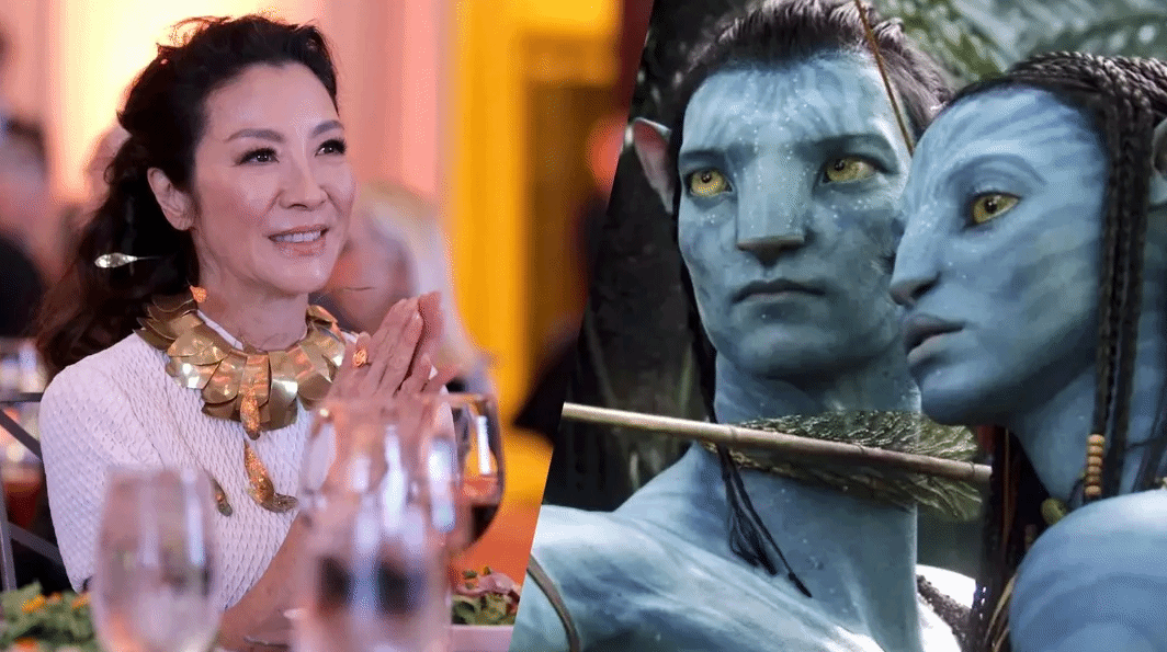 Michelle Yeoh joins 'Avatar 4/5'; Cameron looks forward to collaboration.