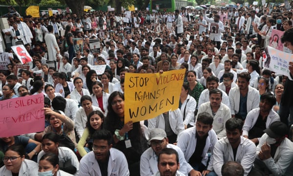 Indian Doctors Strike Over Trainee's Rape and Murder