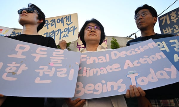 South Korea's Climate Law Ruled to Violate Future Generations' Rights