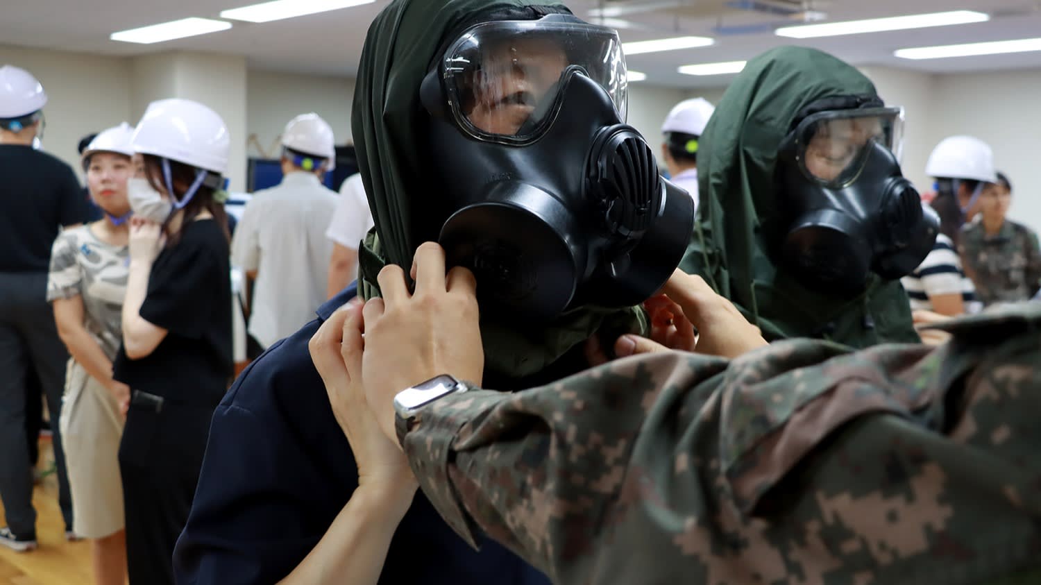 South Korea Conducts Nationwide Drill for Nuclear and Chemical Attack Preparedness