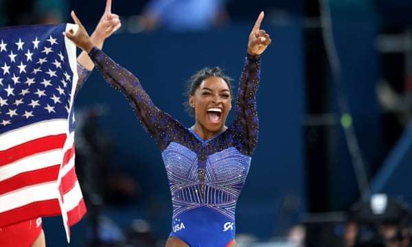 Simone Biles Wins Second Olympic All-Around Gymnastics Gold