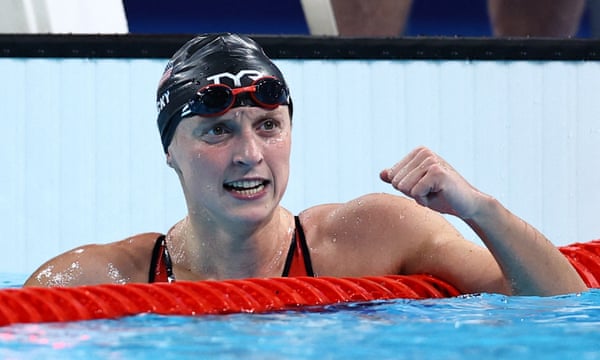 Katie Ledecky Wins Historic Gold in 1500m Freestyle