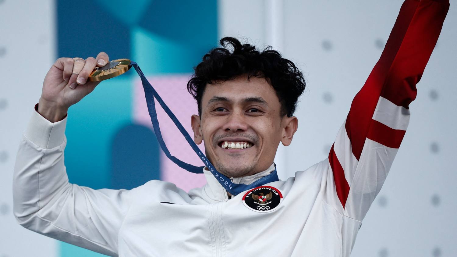 Veddriq Leonardo Wins Gold in Men's Speed Climbing at Paris Olympics