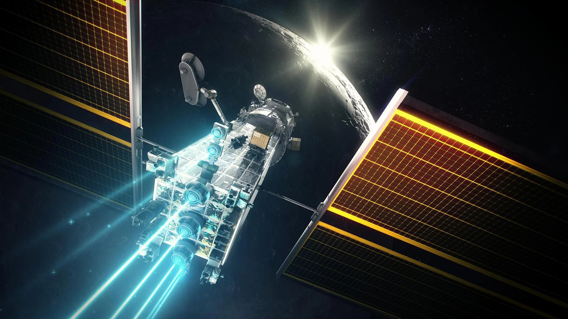 NASA's Lunar Space Station Gateway: Powered by Advanced Solar Technology