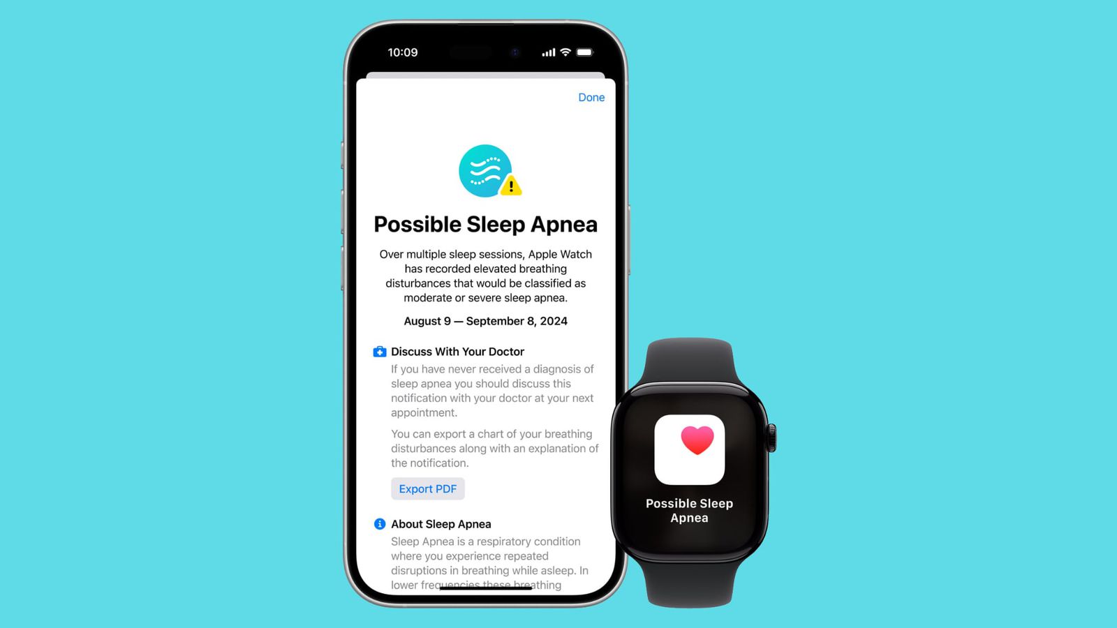 Apple Watch获得FDA批准用于睡眠呼吸暂停检测