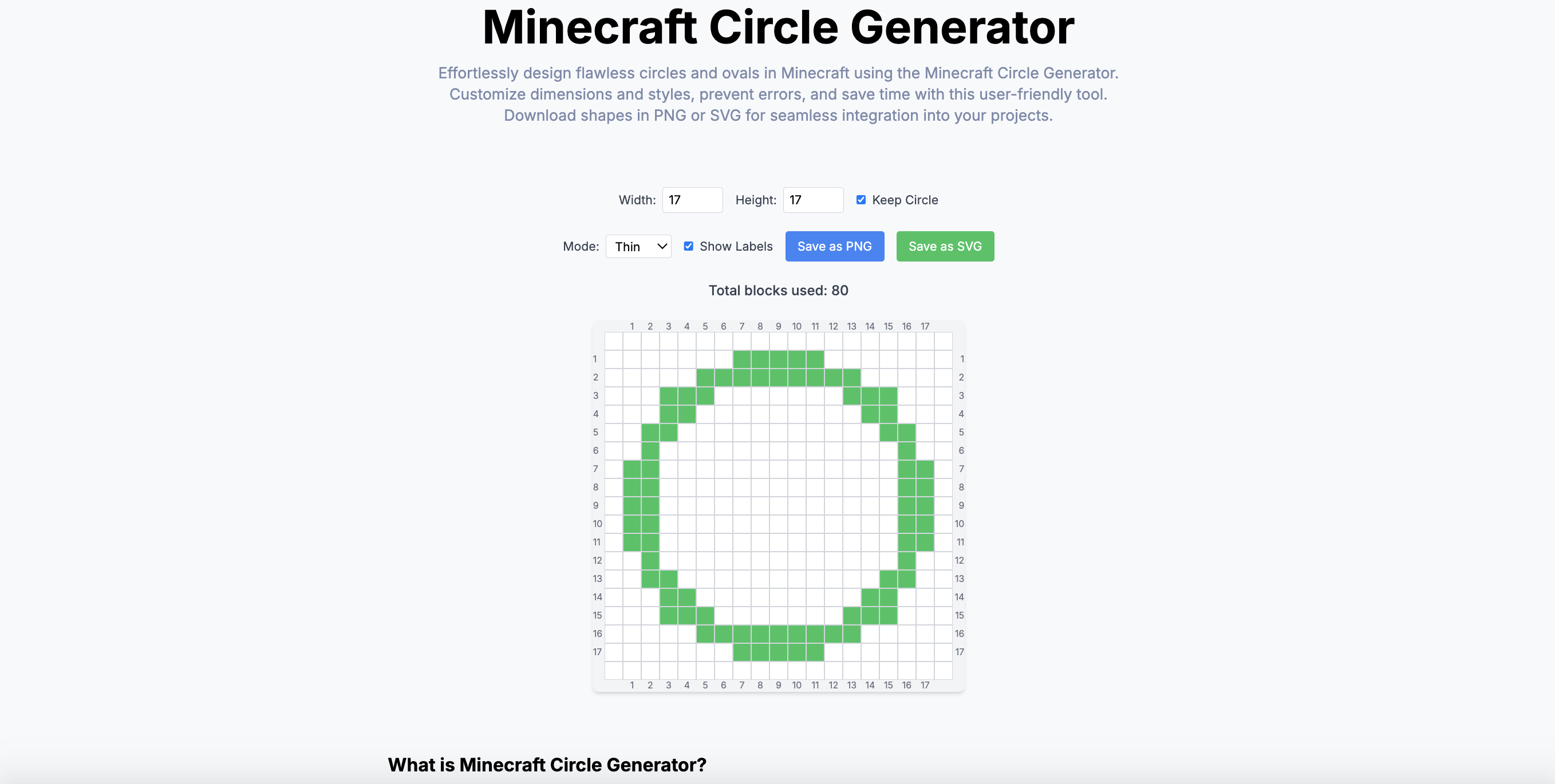 Minecraft Circle Generator: Simplifying Building with Precision