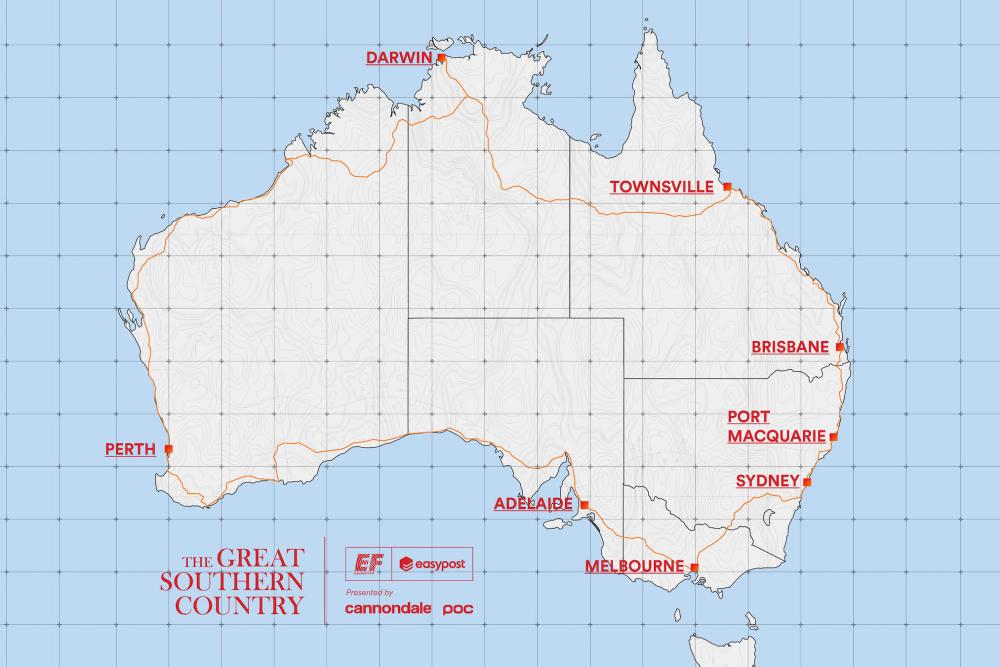 Lachlan Morton Sets New Record with 14,200km Australia Ride