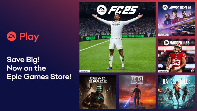 Epic Games Store Adds EA Play Subscription Service